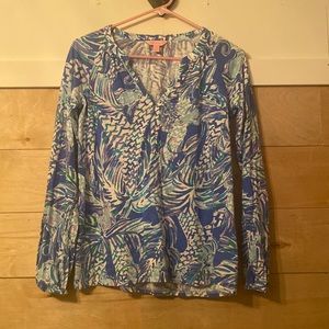 Lilly Pulitzer Long Sleeve Shirt in XXS